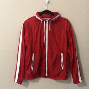 Vintage Red Windbreaker